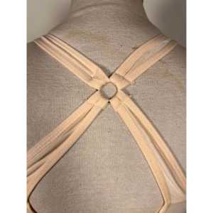 Soutien-gorge sport rembourré dos sport argent - Product Image 6