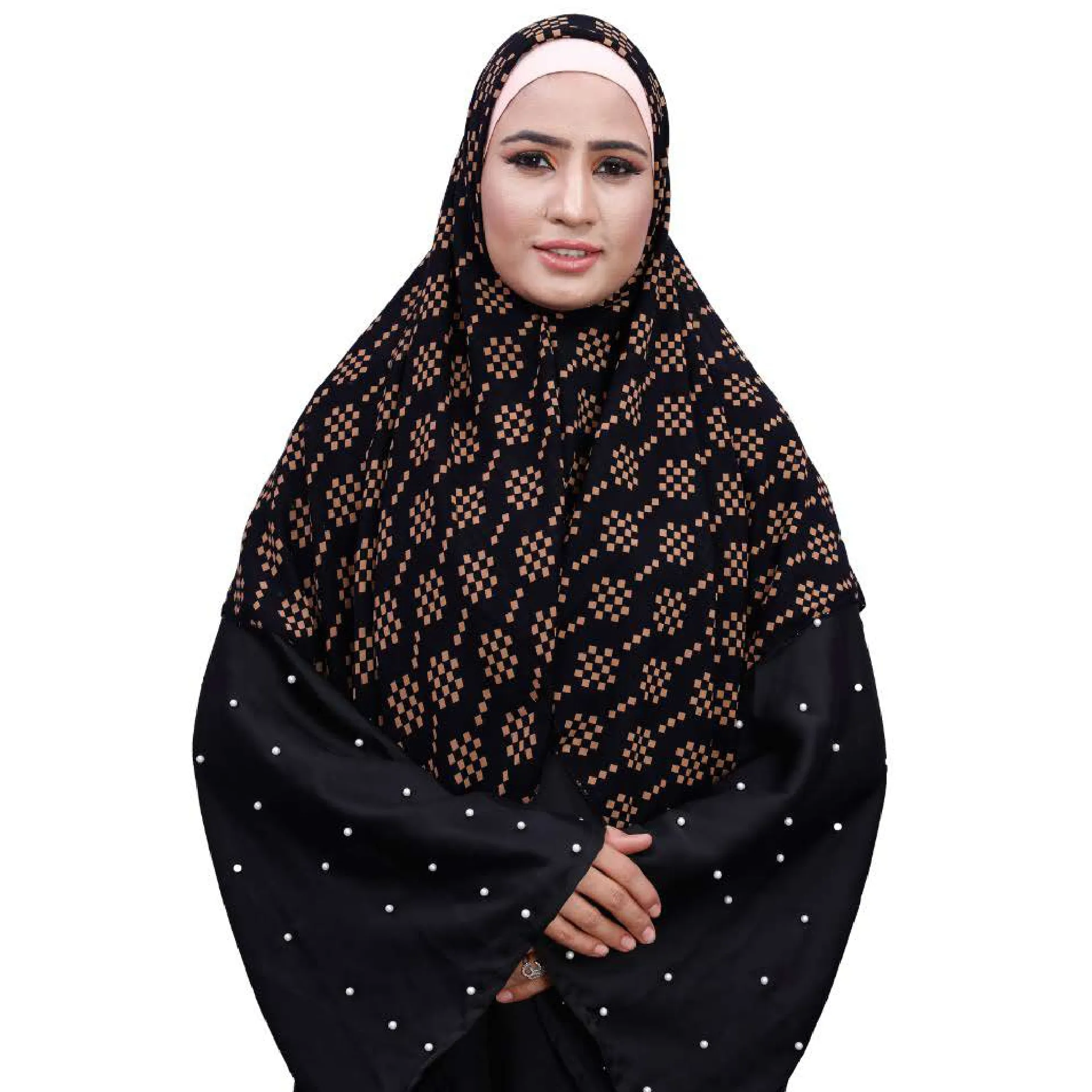 Hot Selling New Collection Top Quality Georgette Solid Color Custom Printed Muslim Hijab Long Scarf for Women and Girls