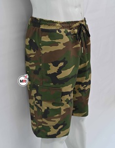 Pantalones cortos de playa XS personalizados OEM al por mayor para hombre, pantalones cortos informales con cremallera de camuflaje de verano de tendencia superior de nuevo diseño - Product Image 3