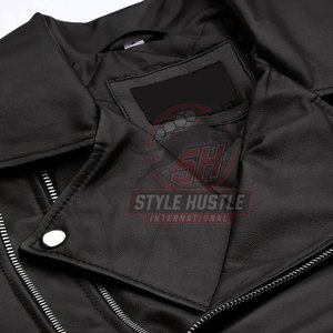 Chaqueta de cuero de primera calidad, cómoda y transpirable para hombre, ideal para la venta en línea. - Product Image 4