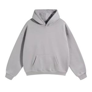 Sudadera de talla grande para hombre, sudaderas con capucha, Jersey, sudaderas con capucha de lana, sudaderas con capucha en blanco de gran tamaño, logotipo personalizado básico, mezcla de algodón - Product Image 1