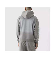 Ensemble de survêtement pour homme en coton 100% de qualité supérieure, personnalisé, couleur unie, épais, décontracté, imprimé, coupe ample, sweat à capuche, coupe classique