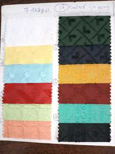 Tela de bordado Prince asequible Mezcla de algodón/poliéster Premium para hombres Kurta y ropa de mujer Calidad de exportación - Product Image 2