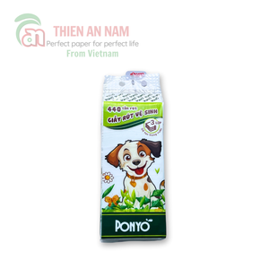 Papier essuie-tout de cuisine 2 plis doux et absorbant personnalisable, design interplié, 600 feuilles de pâte de bois vierge 22gsm - Product Image 1