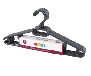 Wholesale 6-Piece PP Plastic Modern Coat Rack Clothes <b>Hangers</b> Standing Type Storage for Wardrobe Room Bags <b>Cheap</b> Price - Product Image 2