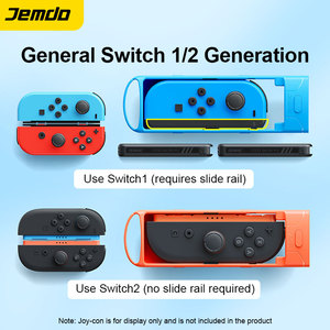 Jemdo pour <span class=keywords><strong>Nintendo</strong></span> Switch 1/2 – Accessoires de jeu sportifs en plastique compatibles – Ensemble optionnel 12-en-1 – Duel Rouge et Bleu - Product Image 4