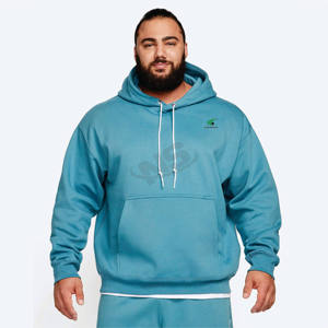 Top Selling Basics Men Hoodies Custom Logo Pullover Hoodie Oversized Cotton Blended Heavyweight Sudadera para hombres - Product Image 4
