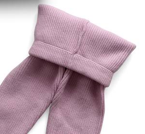 กางเกงเด็กถักอบอุ่นสีพื้นยืดหยุ่นสูง - Product Image 4