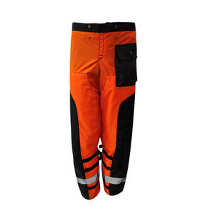 กางเกงนิรภัยยอดนิยมสำหรับคนงานป่าไม้ กางเกงเลื่อยยนต์ 7 ชั้น แบบผ้ากันเปื้อน กางเกงเลื่อยยนต์สำหรับผู้ชาย - Product Image 1