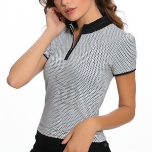 2025 Ladies Polo T Shirts Short Sleeve Women Polo Shirts Fitted Cheap Price Women Polo Shirts on Sale Now Figure Breathable - Product Image 1