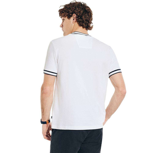 T-shirts pour hommes à manches courtes de couleur personnalisée, 100% coton, vêtements d'été, vente en gros, vêtements pour hommes les plus vendus, décontractés surdimensionnés, à col rond - Product Image 4