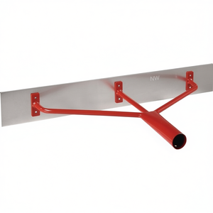 Épandeur de bitume et grattoir à gravier en aluminium, longueur 600 mm, largeur 90 mm, sans poignée, pour bâche - Product Image 2