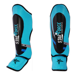 Karate Espinilleras Sparring Taekwondo Gear MMA Transpirable Protector Kickboxing - Product Image 6