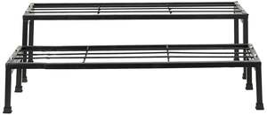 Jardinière moderne pour plantes, support pour plantes, support en fer pour intérieur, extérieur, en pot, décoration d'intérieur, support pour fleurs en métal - Product Image 5