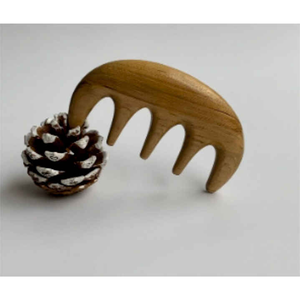 Best-seller Peigne en bois de luxe pour le contrôle anti-chute de cheveux meilleur peigne en bois de neem pour démêler peigne à dents longue durée de haute qualité - Product Image 2