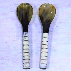 Accesorios de Último Modelo, Juego de Servidores de Ensalada de Acacia, Ecológicos, Aptos para Lavavajillas, Utensilios para Ensalada, Cocina, Hechos en India - Product Image 3