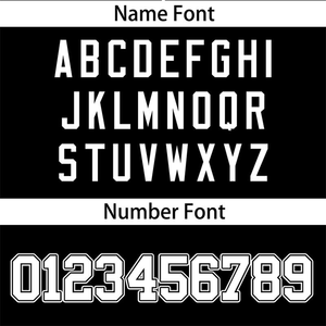 Custom <b>Black</b> American Football Jersey with <b>White</b> <b>Stripes</b> <b>and</b> Name Number Print Breathable Polyester for Men Teamwear - Product Image 4