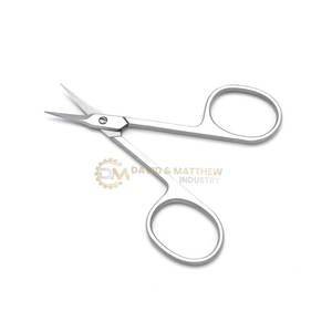 Herramienta de belleza personalizada de alta calidad más vendida, tijeras de manicura de cutícula recta de acero inoxidable para el cuidado de las uñas, directo de fábrica - Product Image 3