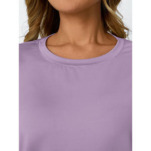 Skinny Fit femmes hauts d'entraînement à manches courtes chemises de gymnastique été athlétique Yoga t-shirts vêtements décontractés amples 2025 - Product Image 5