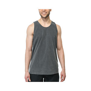 Vente en gros à prix réduit Fabricant Nouveau design Vêtements de sport avec logo personnalisé Débardeurs sans manches à col rond pour hommes du Bangladesh - Product Image 4