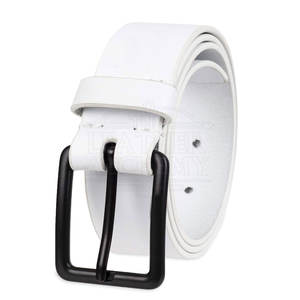 Cinturón de Cuero Genuino de Alta Calidad, Material Duradero y Diseño Clásico, Perfecto para Atuendos Formales, Casuales y Uso Diario - Product Image 2