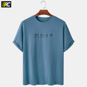 การออกแบบใหม่ขายส่งผู้ชายผ้าฝ้าย100% เสื้อยืด2022ราคาถูกที่กำหนดเองพื้นฐานธรรมดาสต็อก O คอผู้ชายเสื้อยืดว่างเปล่าเสื้อยืด - Product Image 3