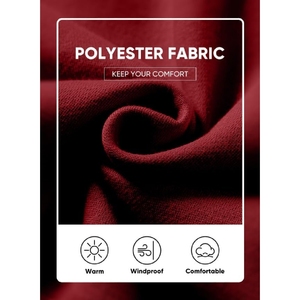 เสื้อฮู้ดเฮฟวี่เวทสำหรับผู้ชายเสื้อฮู้ดผ้าฝ้ายผสมมีกระเป๋าข้างใส่สบายสำหรับผู้ชายใช้ในชีวิตประจำวัน - Product Image 2