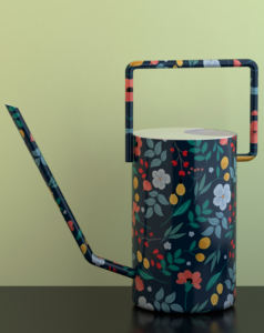 Lata de agua redonda de hierro, de colores surtidos pegatina, Metal esmaltado para herramientas de jardín, regaderas, arbustos, jardineras elegantes para césped, vivero - Product Image 3