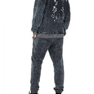 Conjunto Deportivo para Hombre, Estilo Lavado Ácido, Hecho a Medida en Pakistán, Servicio OEM, Corte Regular, Mezcla de Algodón, Ropa Urbana de Alta Moda - Product Image 6