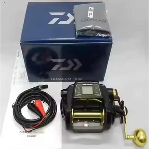 Nuevo Carrete de Pesca Eléctrico Manual de 1000 Spins, Material de Metal y Grafito para Pesca en Río, Lago, Trolling, Spinning, Baitcasting y Stream - Product Image 1