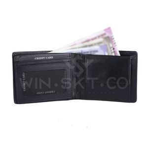 Carteras de Cuero Genuino de la Mejor Calidad, Ecológicas, con Cierre Abierto, Diseño Personalizable, Color, Alta Calidad, Moda Masculina - Product Image 2