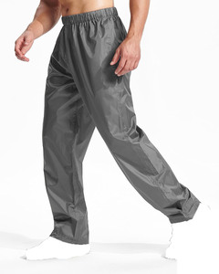2025 Fashionable Nylon Windbreaker Pants Lightweight <b>High</b> <b>Waist</b> Anti-Wrinkle Casual Sport Style Flat Front Slim Fit <b>Trouser</b> - Product Image 5