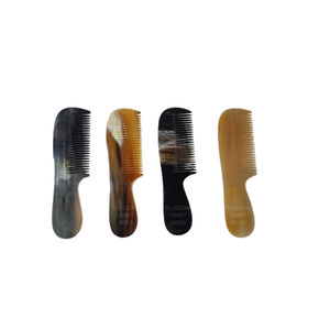 Peigne à corne professionnel, meilleure qualité, accessoire de coiffure naturel fait à la main, fournisseur d'exportation en gros, durable - Product Image 4