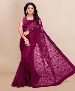 Kanchipuram Saree en soie tenue de soirée mariage indien dernier créateur Banarasi sari en coton et soie avec chemisier vêtements pour dames grossiste ApparelGarment - Product Image 5