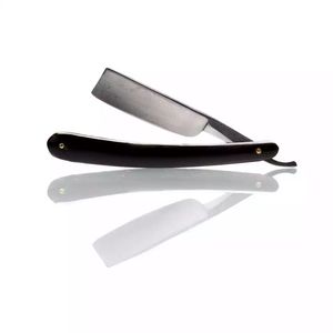 Maquinilla de afeitar de peluquero de alta calidad, hoja expuesta con mango de plástico, embalaje personalizado, Etiqueta Privada, 2MM - Product Image 4