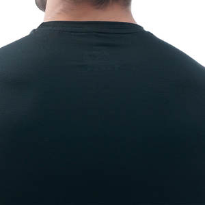 T-shirt de compression sportif OEM le plus vendu pour hommes Musculation Gym Course à pied 100% coton Manches courtes - Product Image 2