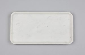 Plateau de service en métal et marbre de haute qualité en or fini avec des motifs en marbre et du marbre en gros - Product Image 3