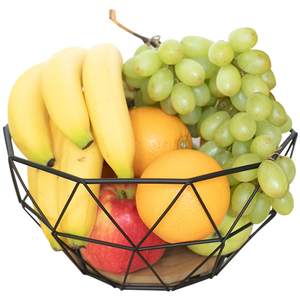 Bol de fruits en fer de haute qualité pour mariage bol de fruits en fer décoratif de dernière conception et prix de gros - Product Image 3