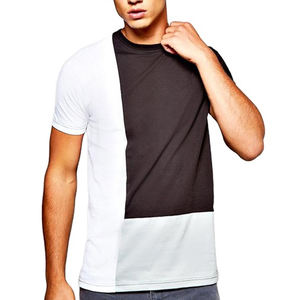Camisetas al por mayor nueva moda Unisex manga corta mejores hombres verano algodón camiseta Casual estilo sólido hecho en Pakistán - Product Image 4
