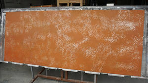 Panneau décoratif imperméable et ignifuge en or rouillé antique pour le revêtement mural intérieur et la conception de murs décoratifs - Product Image 5