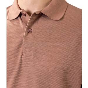 Camisas polo de manga corta para hombre, cuello alto, 100% algodón de primera calidad, logotipo personalizado, servicio OEM. - Product Image 4