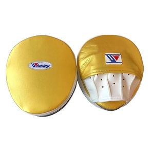 Deportes Mma Boxing Focus Mitt Kicking Pad Target Paddle Taekwondo Hand Targets Focus pad almohadilla de perforación de cuero - Product Image 3
