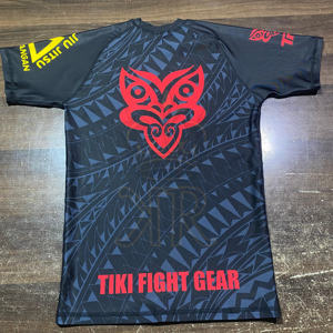 Chemise de compression personnalisée à manches courtes Logo de surf Mma Bjj Rashguards Jiu Jitsu sublimés Concevez votre propre Rash Guard personnalisé - Product Image 3