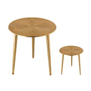 Coffee <b>Table</b> Gold Nordic Living Room Furniture Tea Accent Round <b>Table</b> <b>Metal</b> Attractive Round Shape Modern Luxury <b>Side</b> <b>Table</b> - Product Image 5