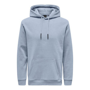 Sweat à capuche pour homme avec logo personnalisé de haute qualité, surdimensionné et lourd, 100% coton, pull en éponge française pour impression bouffante, grande taille pour - Product Image 1