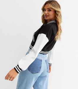 Varsity Jacket Hommes et Femmes Chenille Broderie Manches en Cuir Personnalisé Baseball Letterman Varsity Jacket de rasheed mfg co - Product Image 4