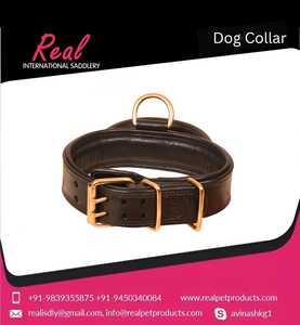 ชุดปลอกคอและสายจูงสุนัขหนังหรูหราพรีเมี่ยมลายสัตว์เป็นมิตรต่อสิ่งแวดล้อมปลอดภัยทุกฤดูกาล - Product Image 4