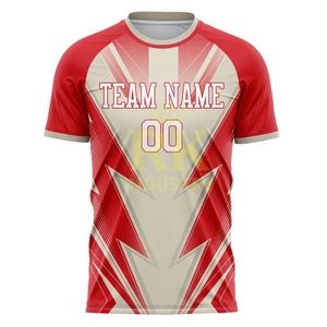 Maillots de football unisexes personnalisés 100% polyester respirant à séchage rapide pour équipes, clubs et écoles Noms d'équipe personnalisés - Product Image 6