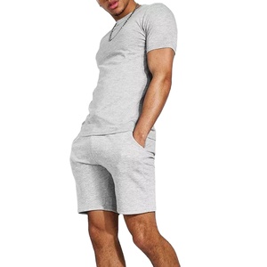 ชุดเซ็ตฤดูร้อนผู้ชายแบบเข้ารูปทันสมัย เสื้อแขนสั้นกางเกงขาสั้นสองชิ้น และชุดกางเกงขาสั้นและเสื้อยืดผู้ชายระดับไฮเอนด์ ปี 2026 - Product Image 2
