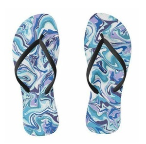 Vente en gros OEM Custom Made Flip Flops Pantoufles de plage Diapositives Causal Home Summer Chaussons légers pour hommes et femmes - Product Image 5